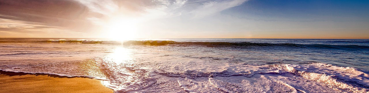 A sunny beach